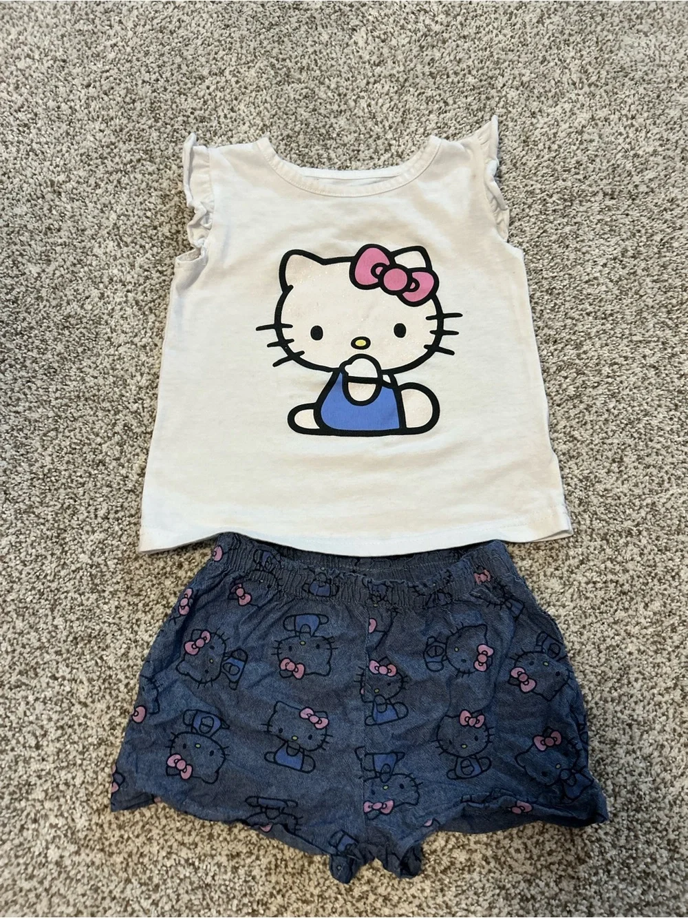 Hello Kitty Outfit 3T
